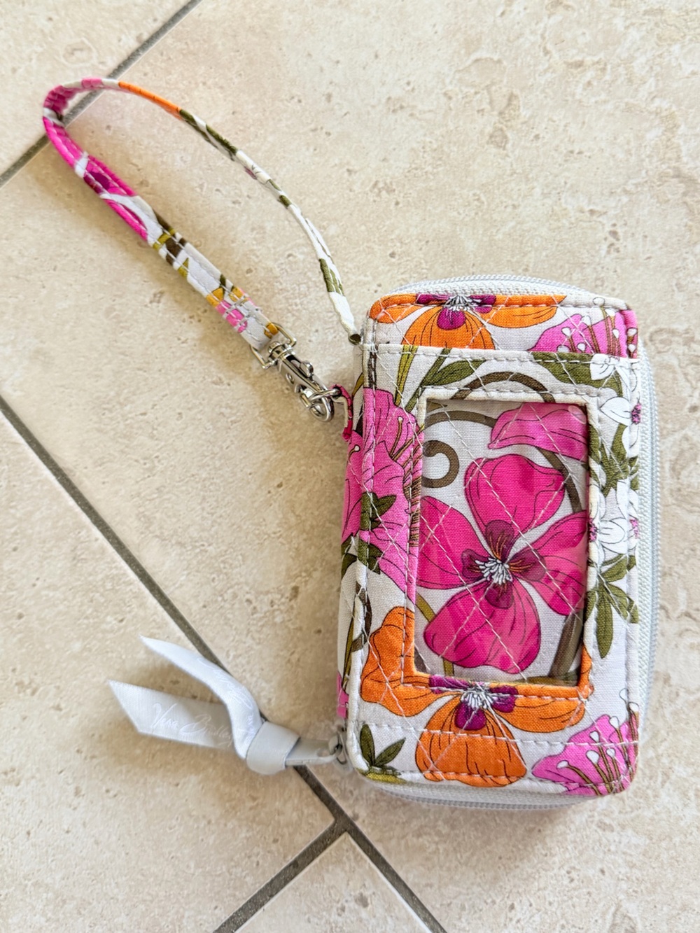 Vera Bradley “Tea Garden” Wristlet Wallet (Retired)
